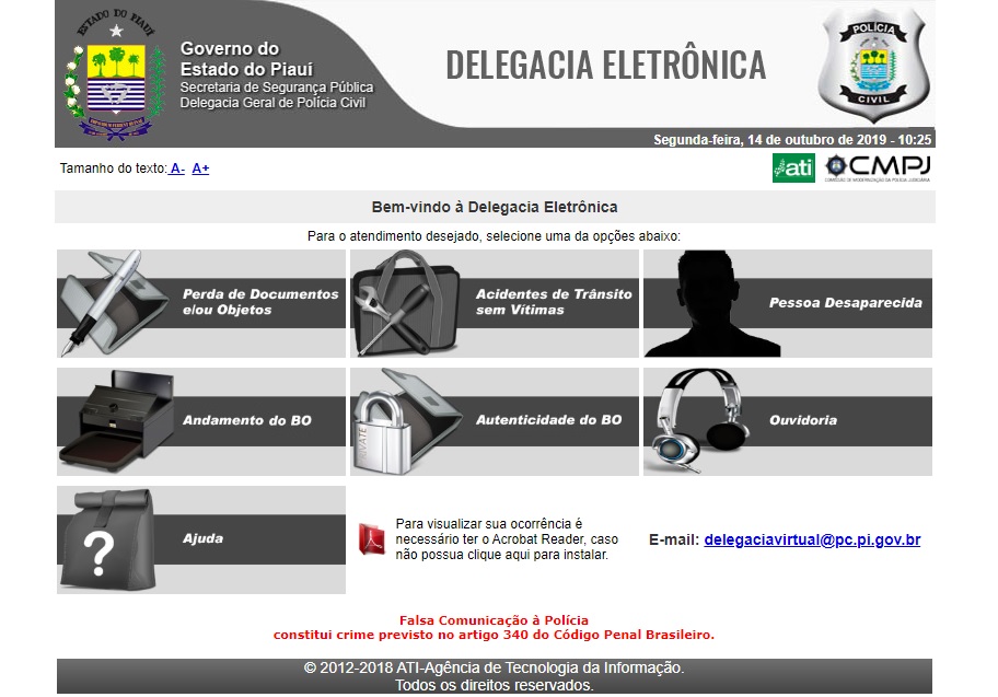 Delegacia Virtual