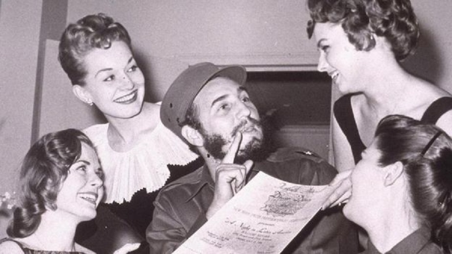 Em 1959, Castro e seu companheiros foram idolatrados por mulheres americanas