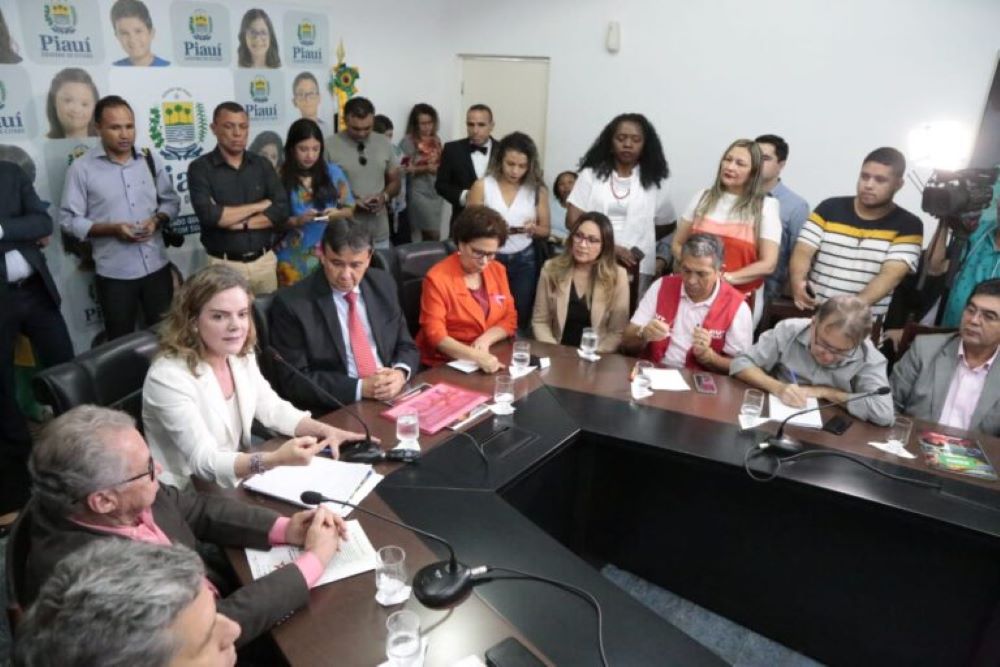 Governador Weellington Dias recebe Deputados Federais do PT sobre projeto de criação de empregos no País
