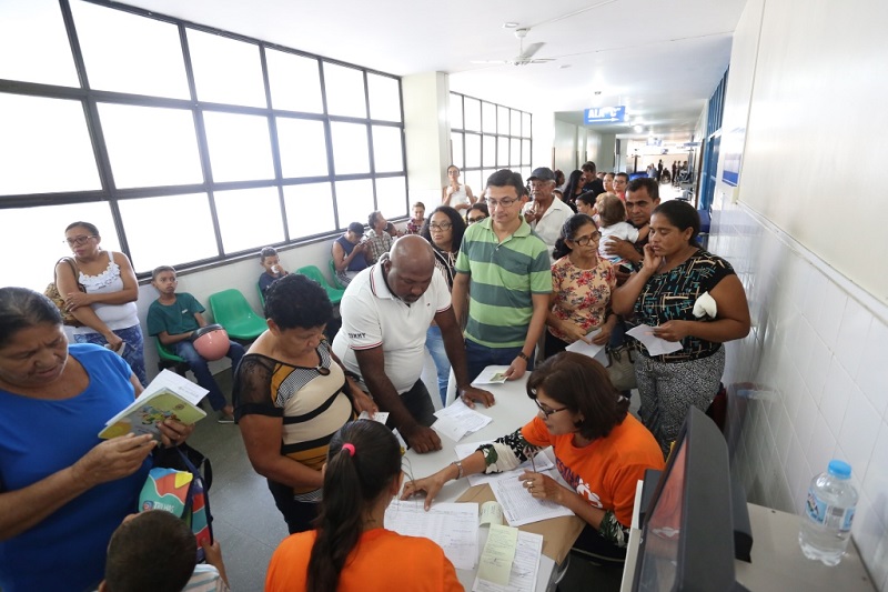 A ação faz parte  Programa “Teresina The Atende”, iniciativa da  (FMS) que fará mutirões de consultas e exames até o final do ano.