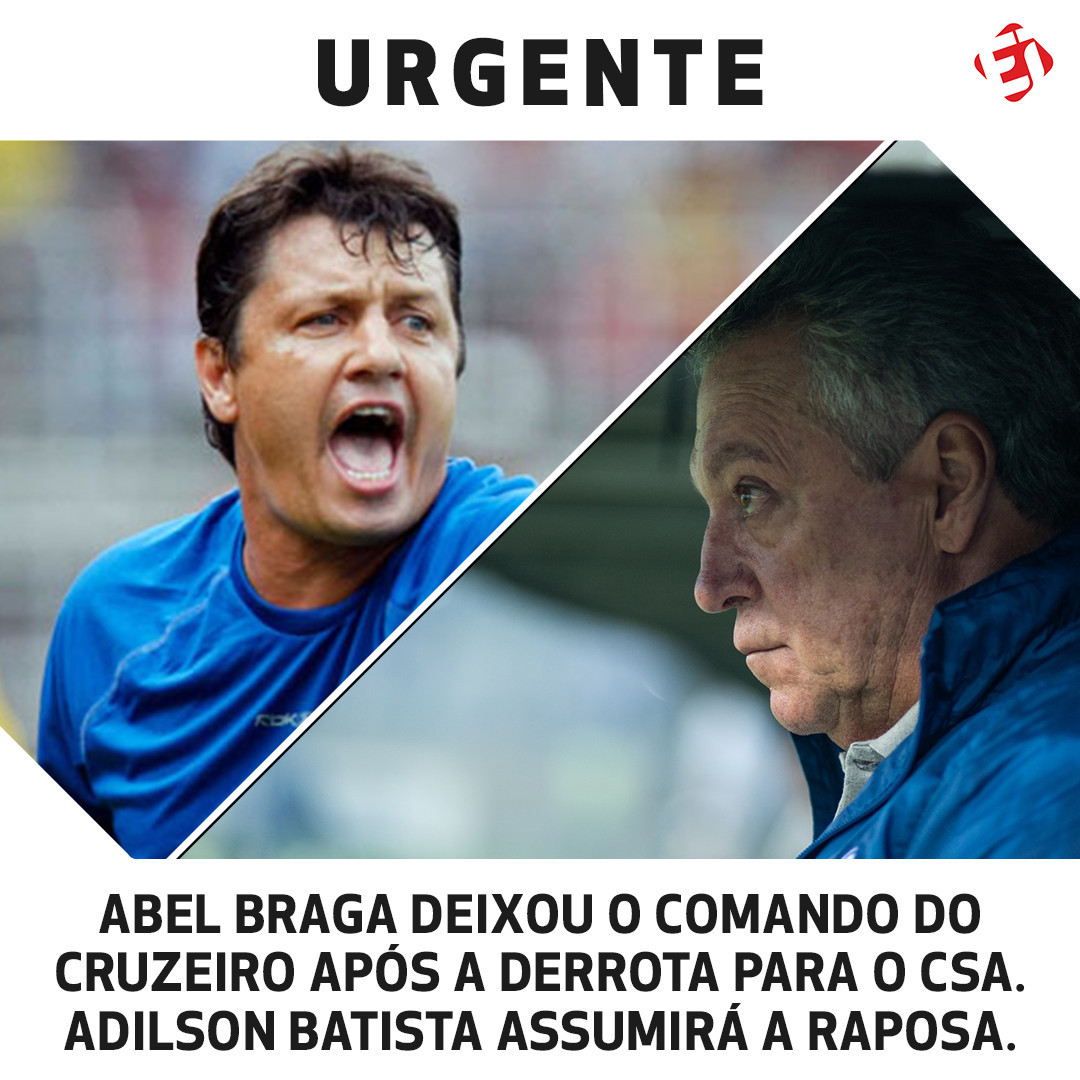 Abel Braga deixa o Cruzeiro