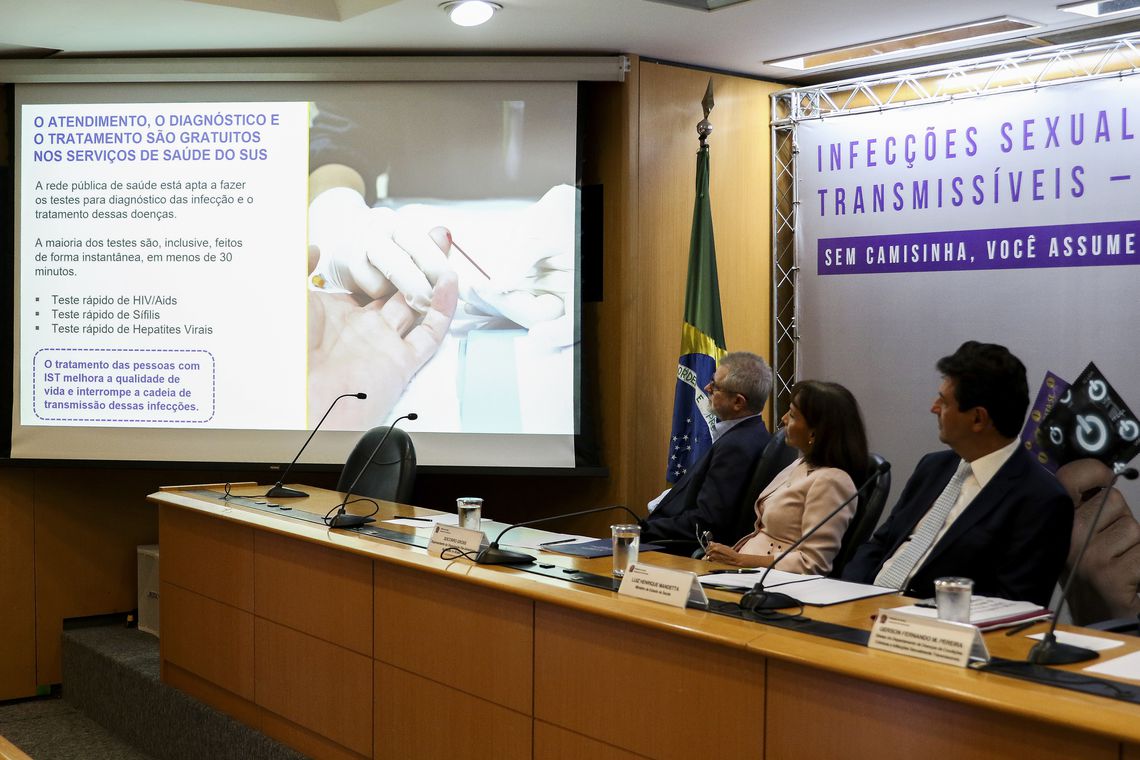 Campanha focada nos jovens entre 15 e 29 anos e que visa conscientizar sobre o uso de preservativos com filmes e cartazes que mostram as reações das pessoas ao verem fotos dos sintomas