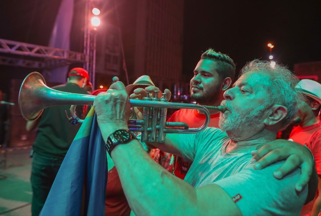 Ex-presidente Lula no Festival Lula Livre