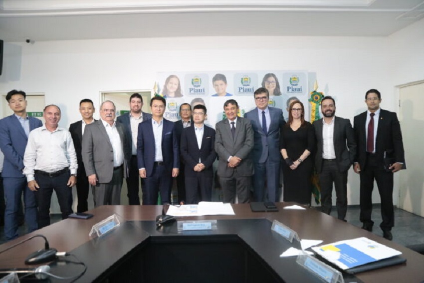 Governador e representantes da ZTE discutem investimentos em tecnologia