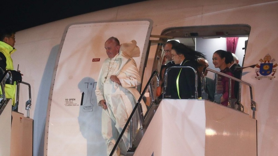 Papa Francisco se encontra no Japão