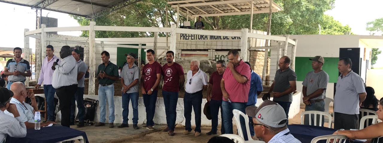 Voluntários diretos e parceiros do 17º Leilão de Jauru-MT