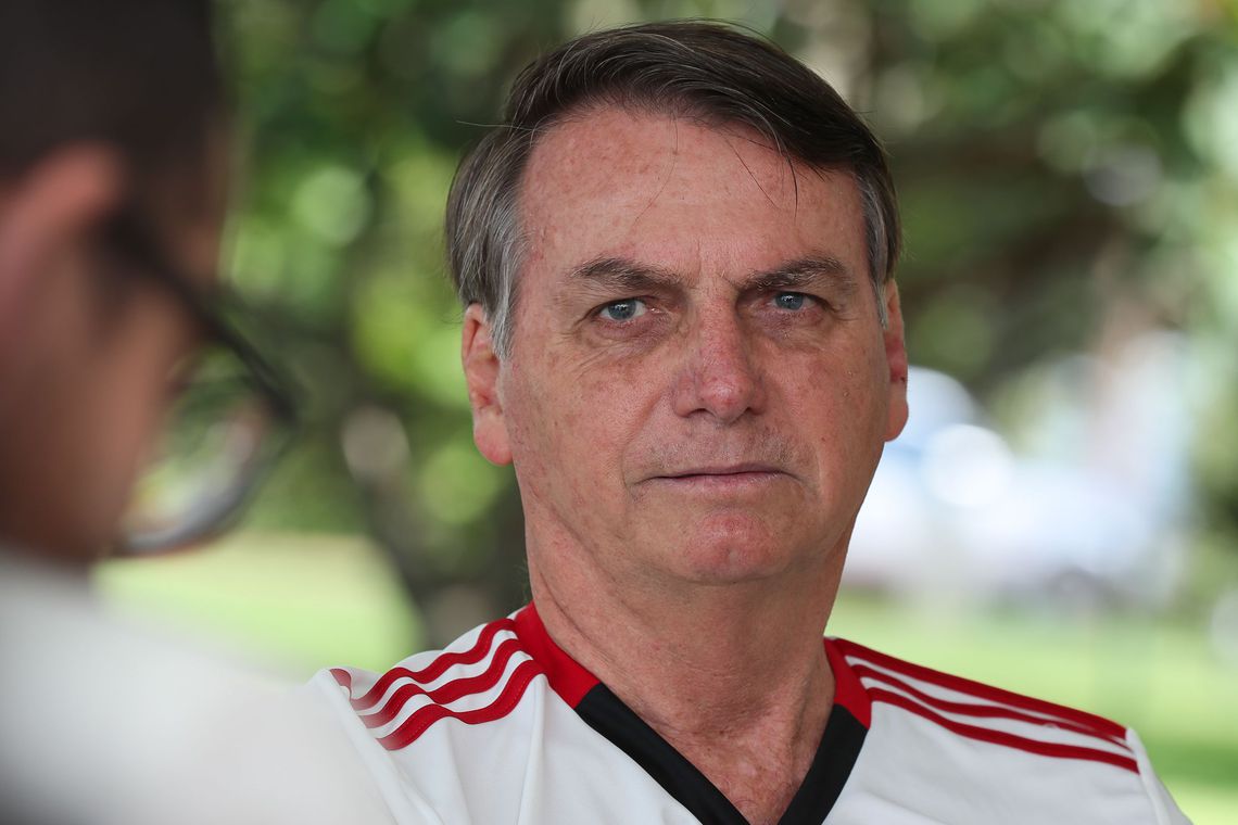 O presidente da República, Jair Bolsonaro