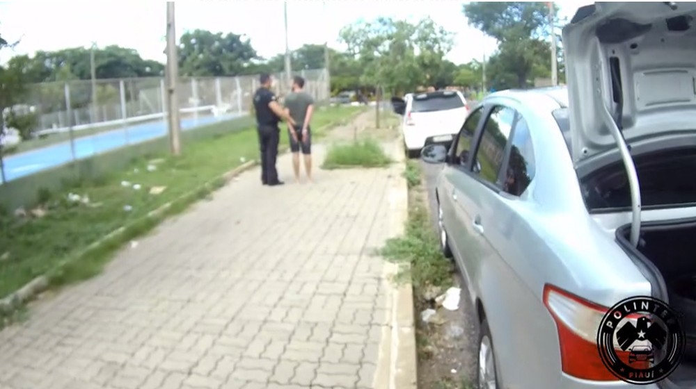 Polícia divulgou imagens do momento da prisão de alguns suspeitos