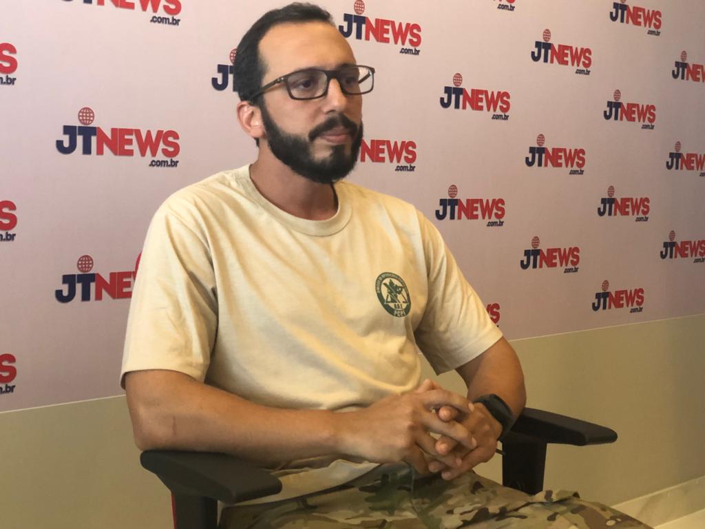 Elvas Barjud Filho medico legista Piauiense na redação do JTNews