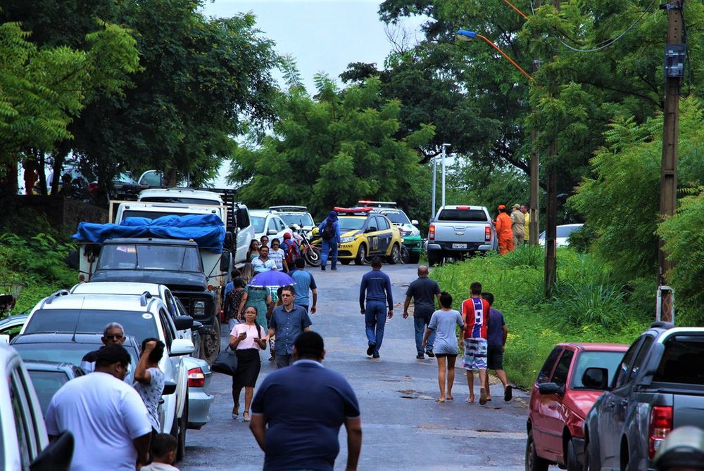 Tragédia no Parque Rodoviário (Foto: Hélio Alef/Viagora) Tragédia no Parque Rodoviário (Foto: Hélio Alef/Viagora)