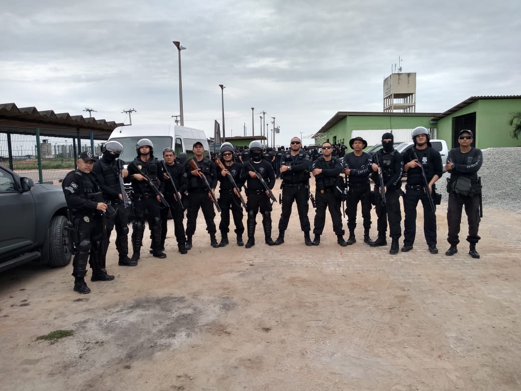 Agentes do Piauí em Operações de Intervenção Penitenciária no Ceará