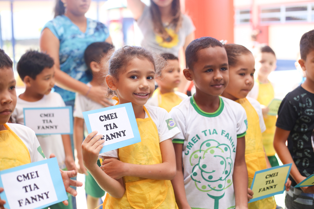 CMEI Tia Fanny atende até 300 crianças no berçário de tempo integral até o II Período da Educação Infantil