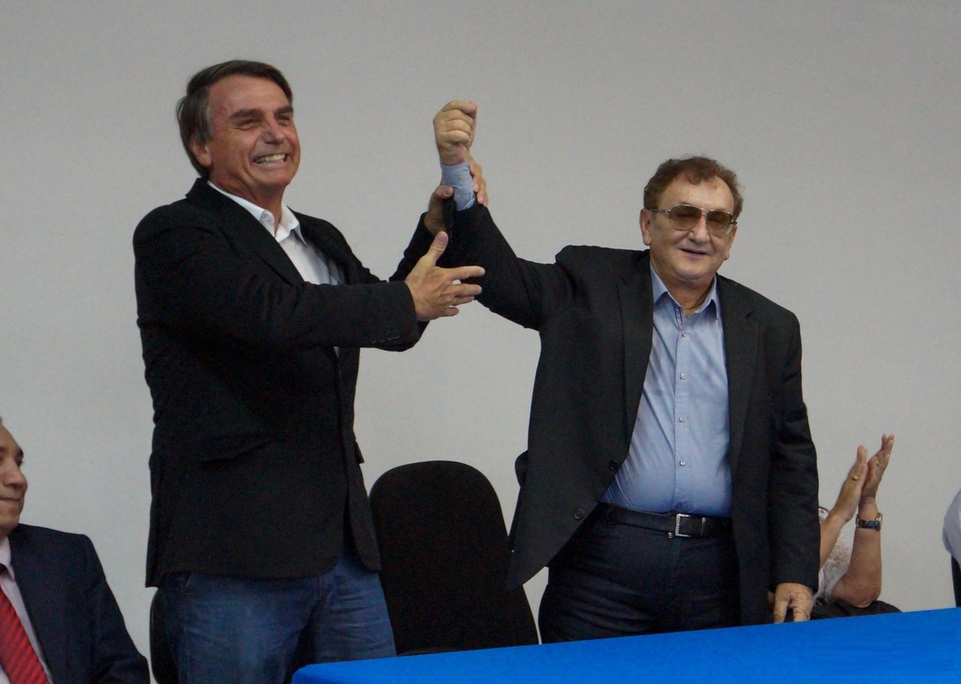 Jair Bolsonaro e o Prefeito de Parnaíba Mão Santa