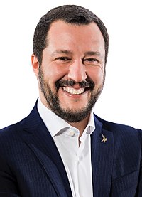 Matteo Salvini, líder do partido italiano Liga