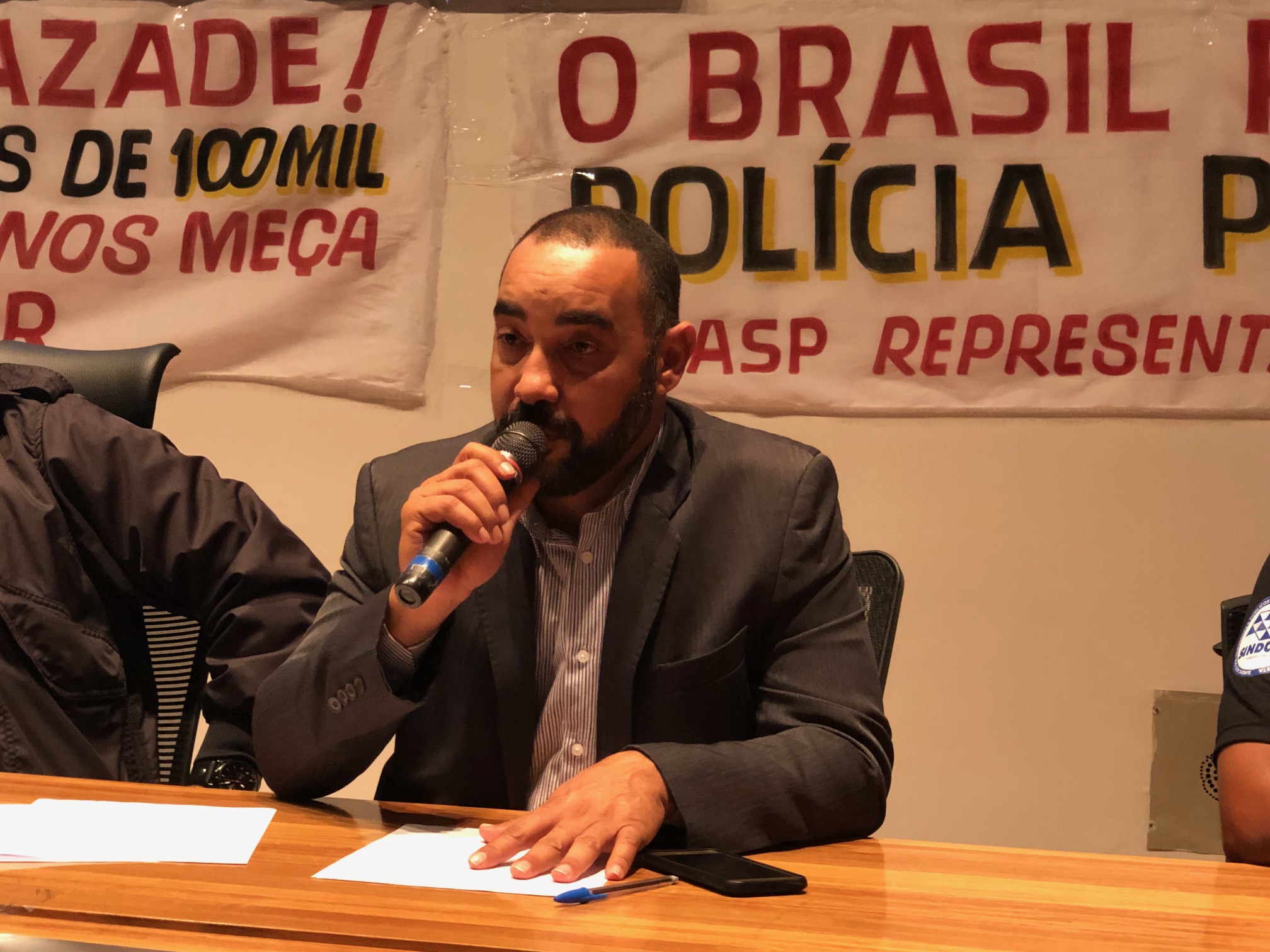 Paulo Rogério é presidente do Sindicato que representa os Agentes Penitenciários do DF