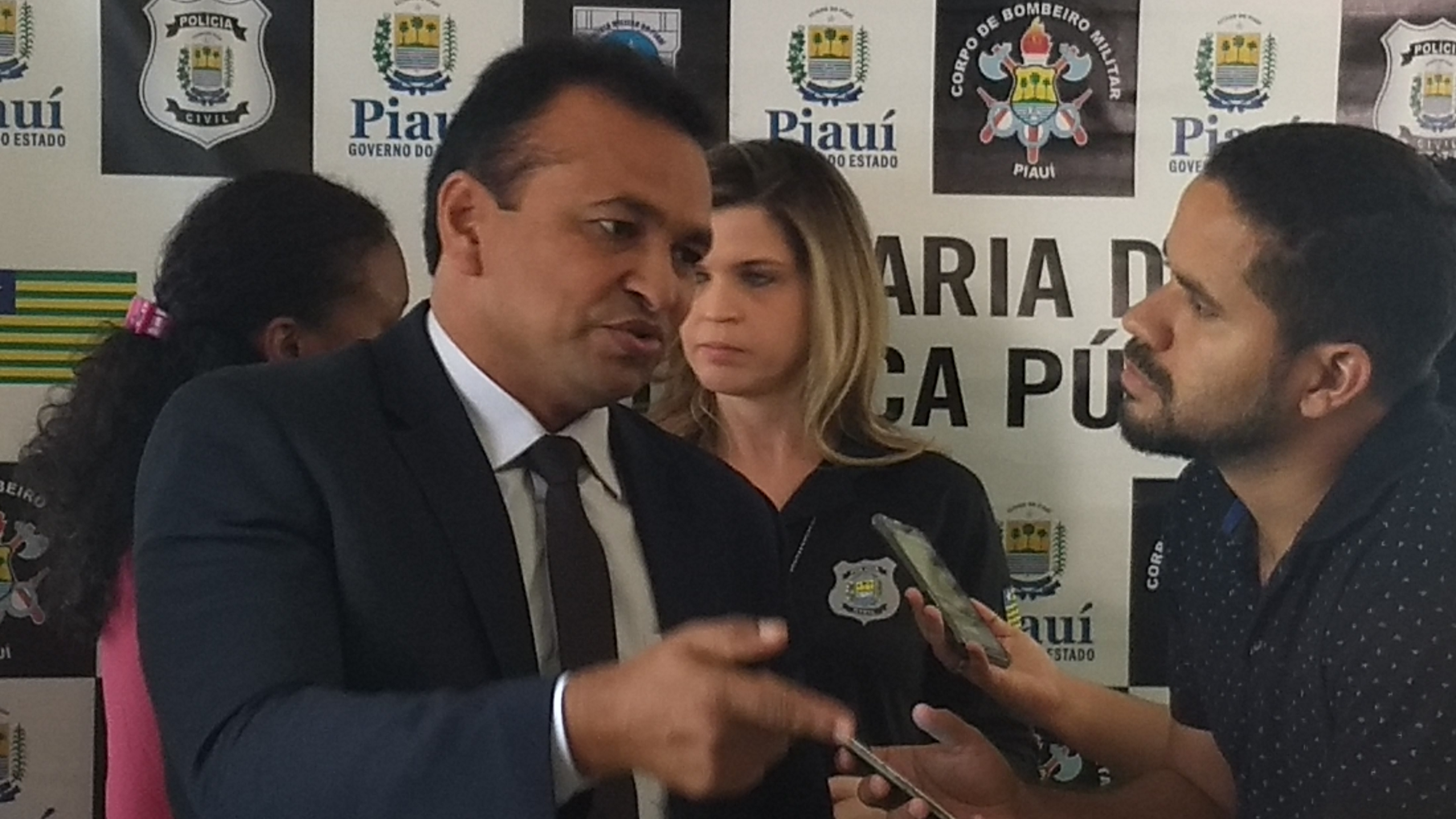 Secretário de Segurança do Estado do Piauí Fábio Abreu