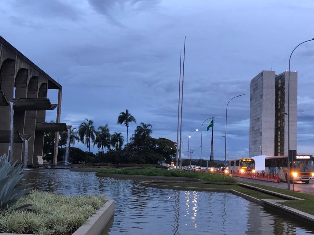 Sede do Ministério da Justiça e Congresso Nacional