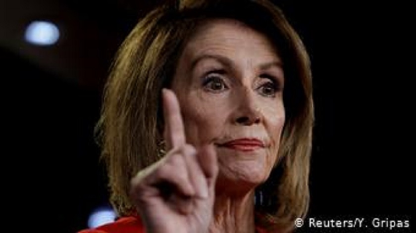 A democrata Nancy Pelosi, presidente da Câmara dos Representantes