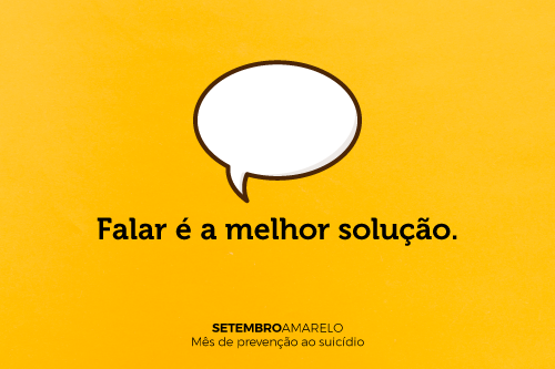 Falar é a melhor solução!