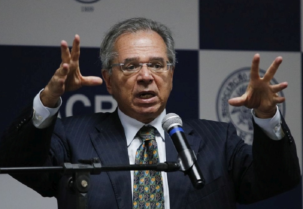 O ministro da Economia, Paulos Guedes.