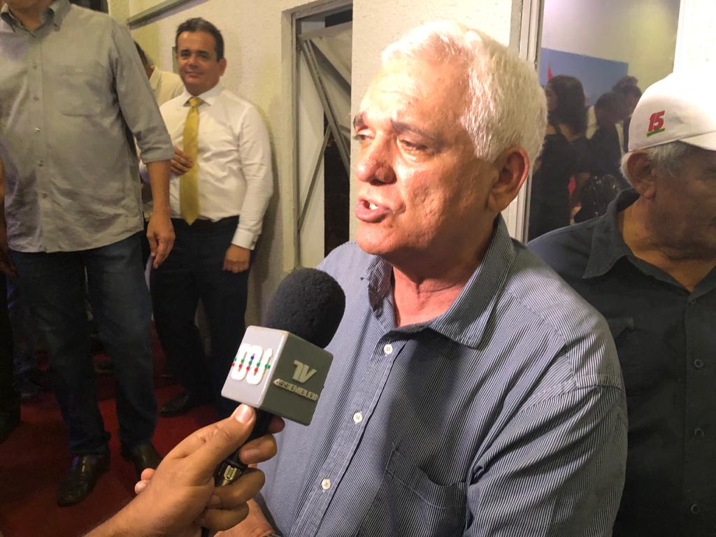 Convenção do MDB em Teresina com a presença do governador do DF, Ibaneis Rocha