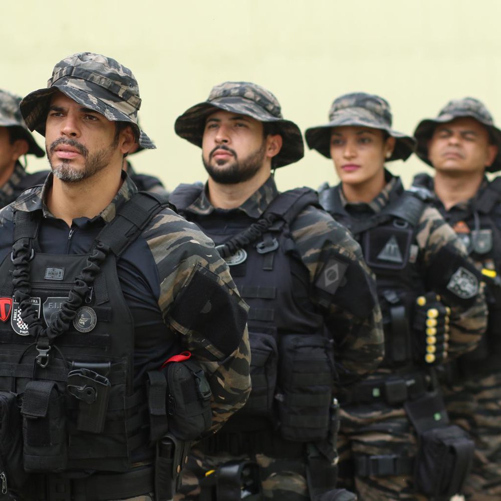 Grupo Tático Prisional da Polícia Penal do Piauí (Foto: Divulgação/Sejus) Grupo Tático Prisional da Polícia Penal do Piauí (Foto: Divulgação/Sejus)
