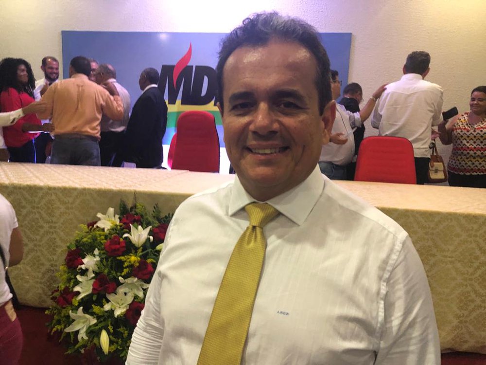 Henrique Pires fala ao JTNews sobre união do MDB (Foto: Jacinto Teles/JTNews) Henrique Pires fala ao JTNews sobre união do MDB (Foto: Jacinto Teles/JTNews)