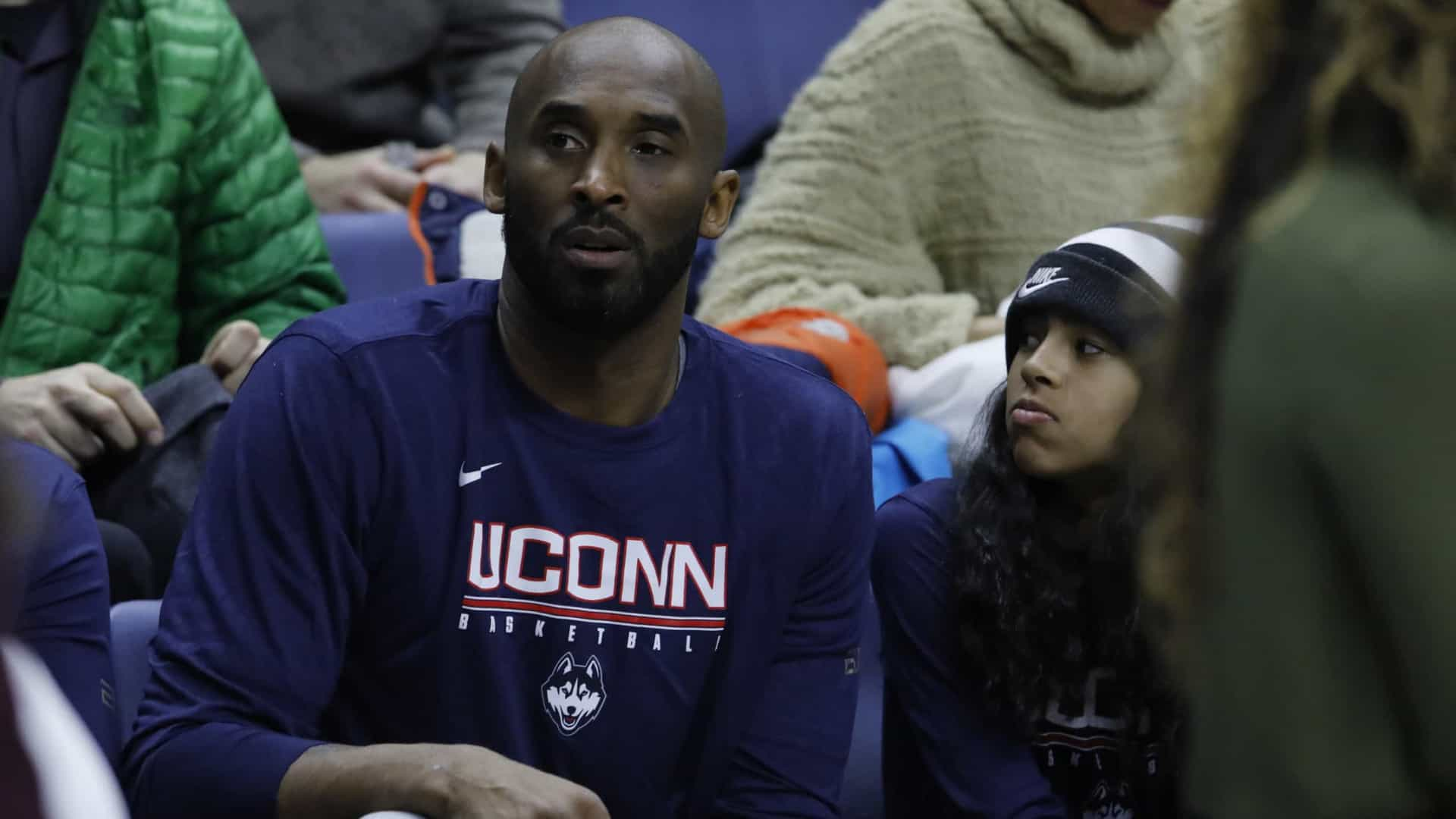 Kobe e sua filha Gianna, que também estava no helicóptero que caiu