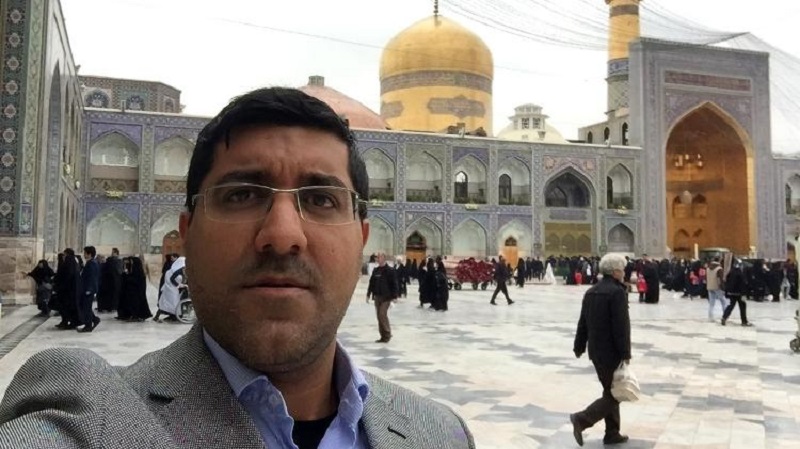O secretário do Centro Islâmico no Brasil, Nasser Kazrag, em vista a Mash-had (Santuário do Imam Reda), no Irã.