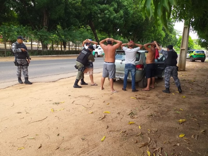 Polícia Militar durante Operação "Start"