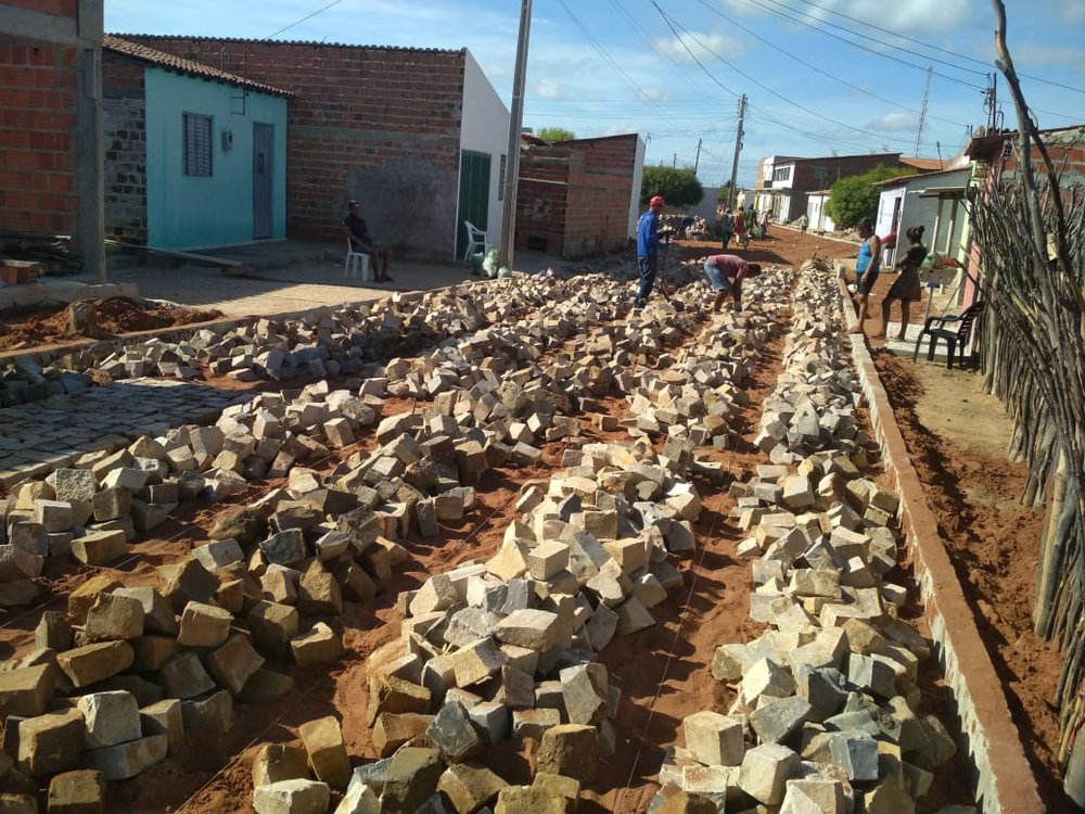 Ruas Pavimentadas (Foto: Prefeitura Municipal de Jaicóis) Ruas Pavimentadas (Foto: Prefeitura Municipal de Jaicóis)