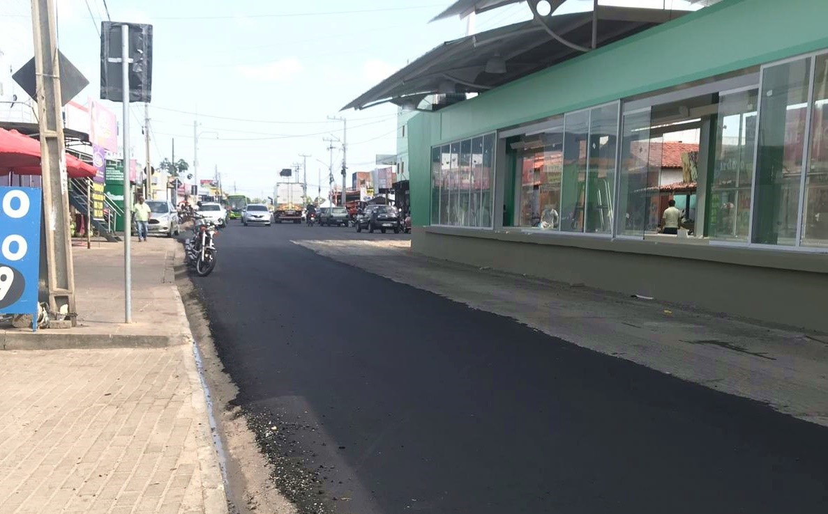 Trecho da Avenida Rui Barbosa, Teresina, Piauí