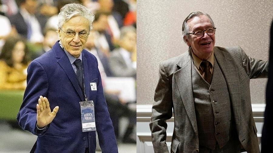 Caetano Veloso e Olavo de Carvalho