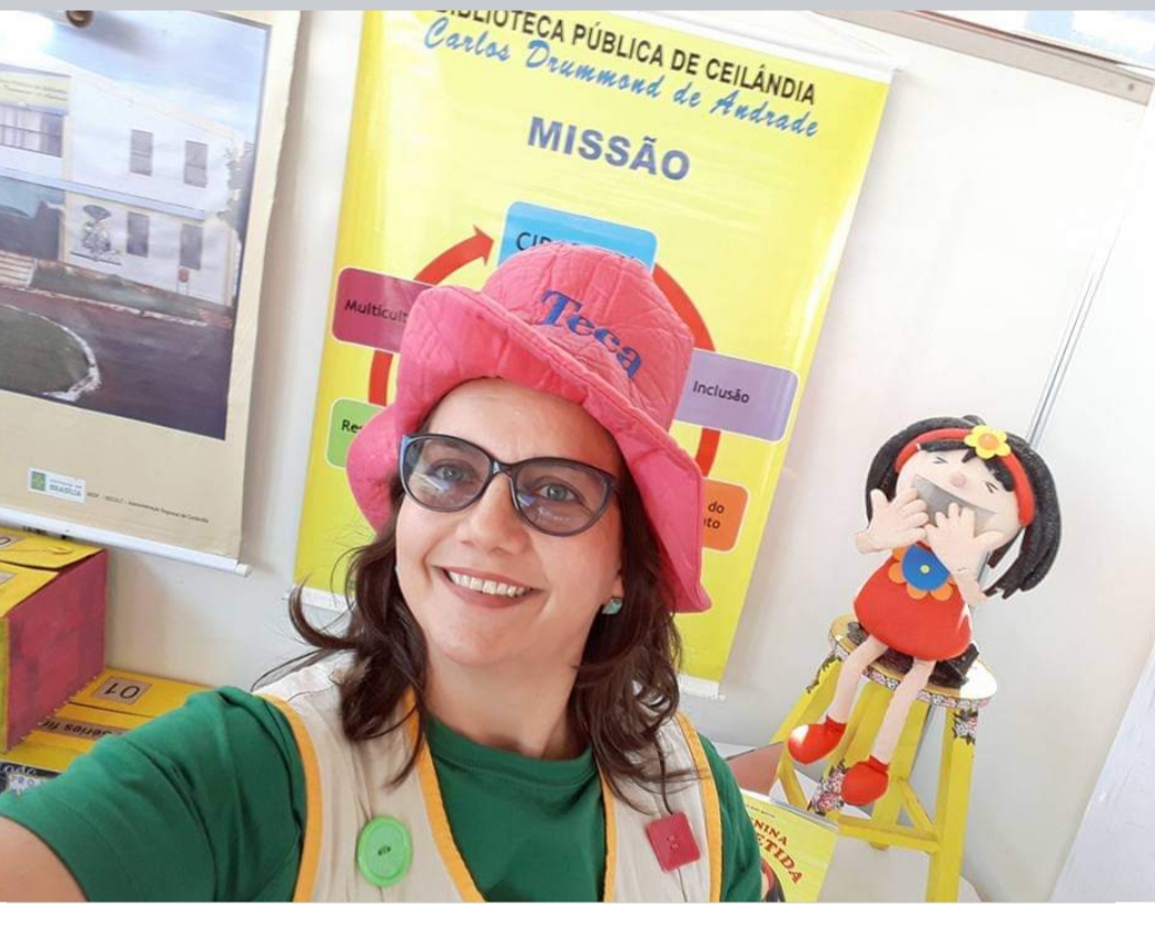 Eliane Andrade, da Biblioteca de Ceilândia