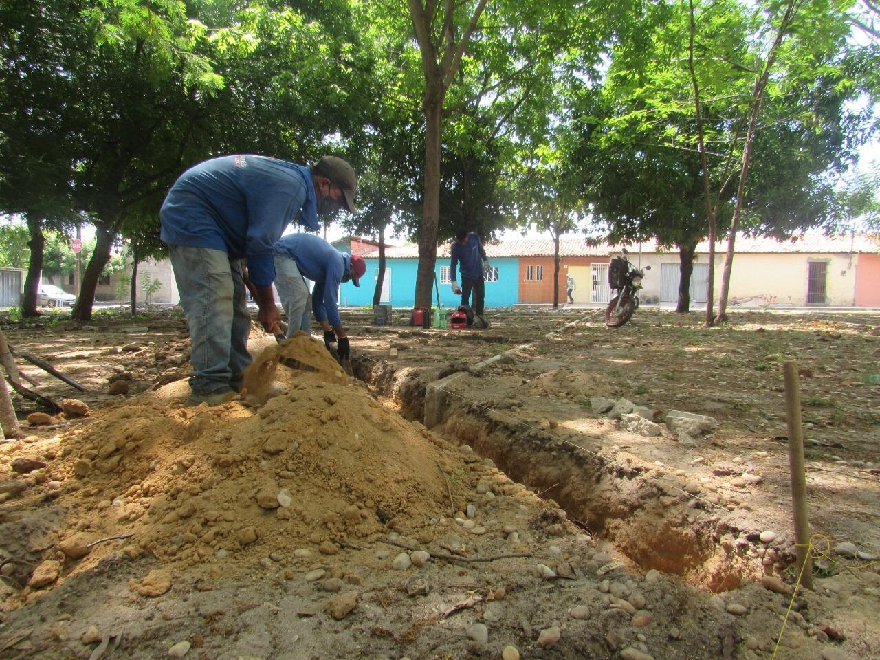 Construção das academias populares