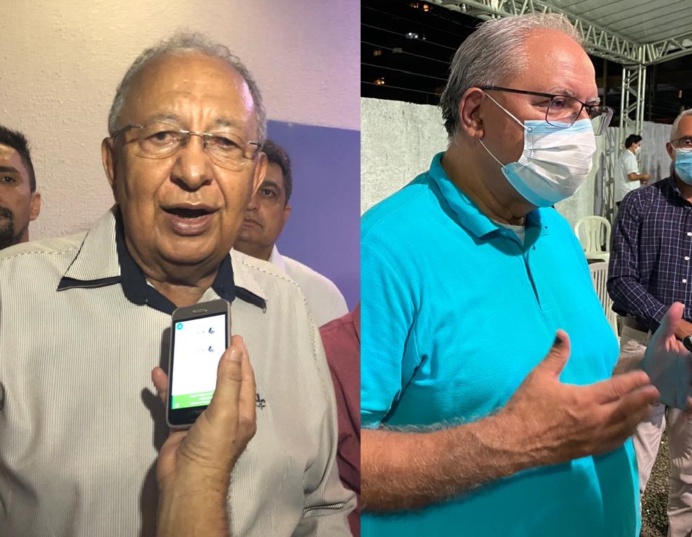 Dr. Pessoa (MDB) e Kleber Montezuma (PSDB), candidatos à prefeitura de Teresina
