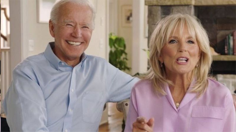 Joe e Jill Biden estão casados há mais de 40 anos