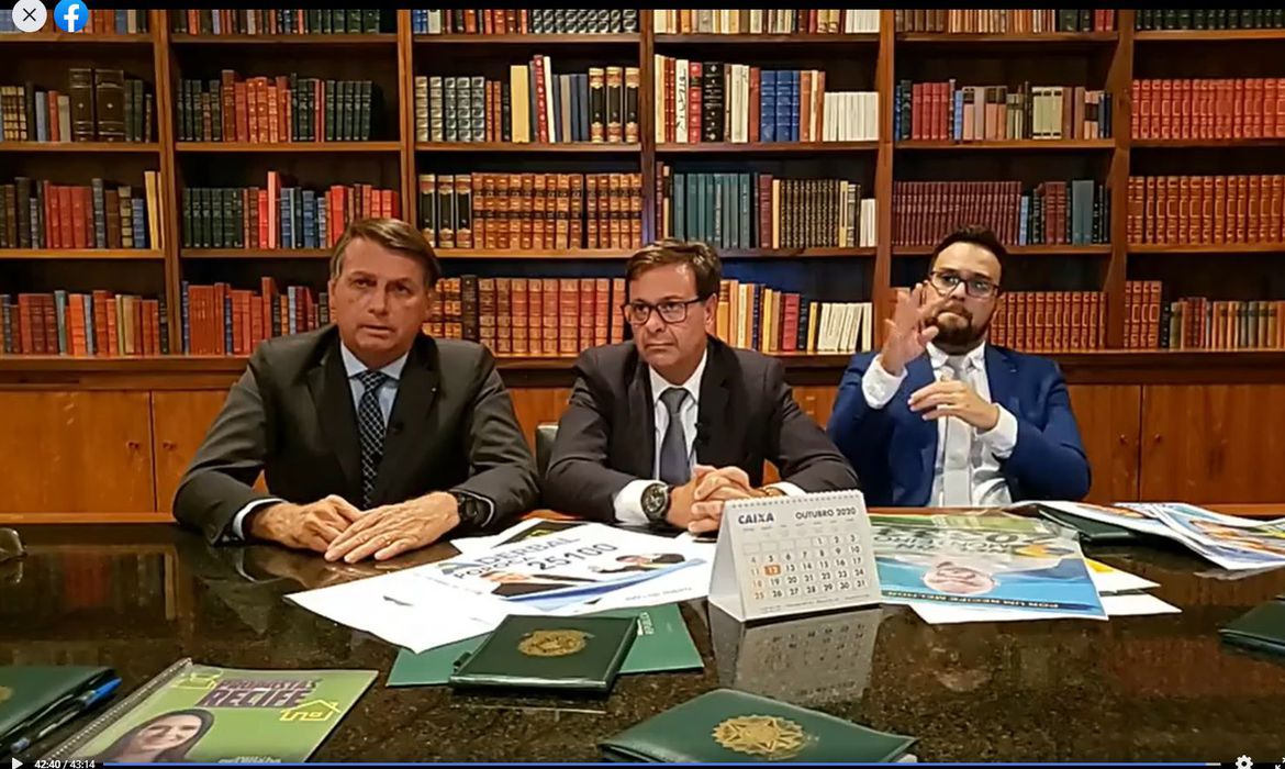 Live semanal de Bolsonaro