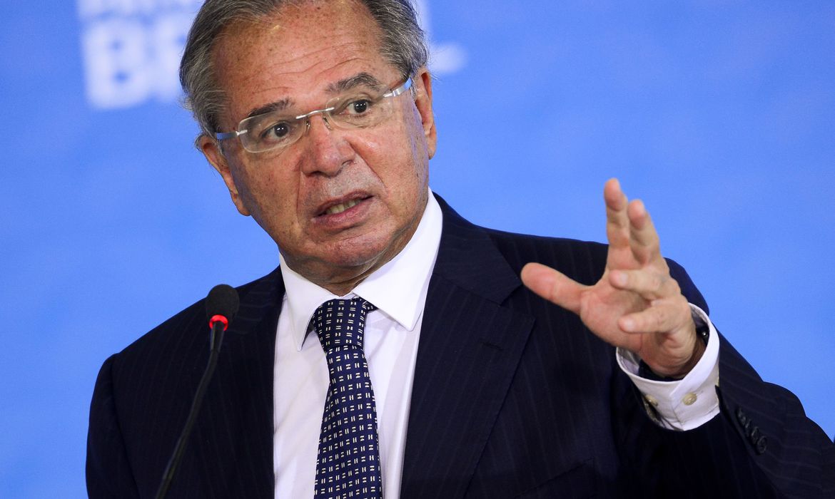 O ministro da Economia, Paulo Guedes