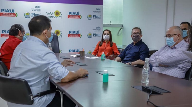 Reunião para discutir Plano de Ação na Maternidade Dona Evangelina Rosa(MDER) e Instituto de Perinatologia(IPS)