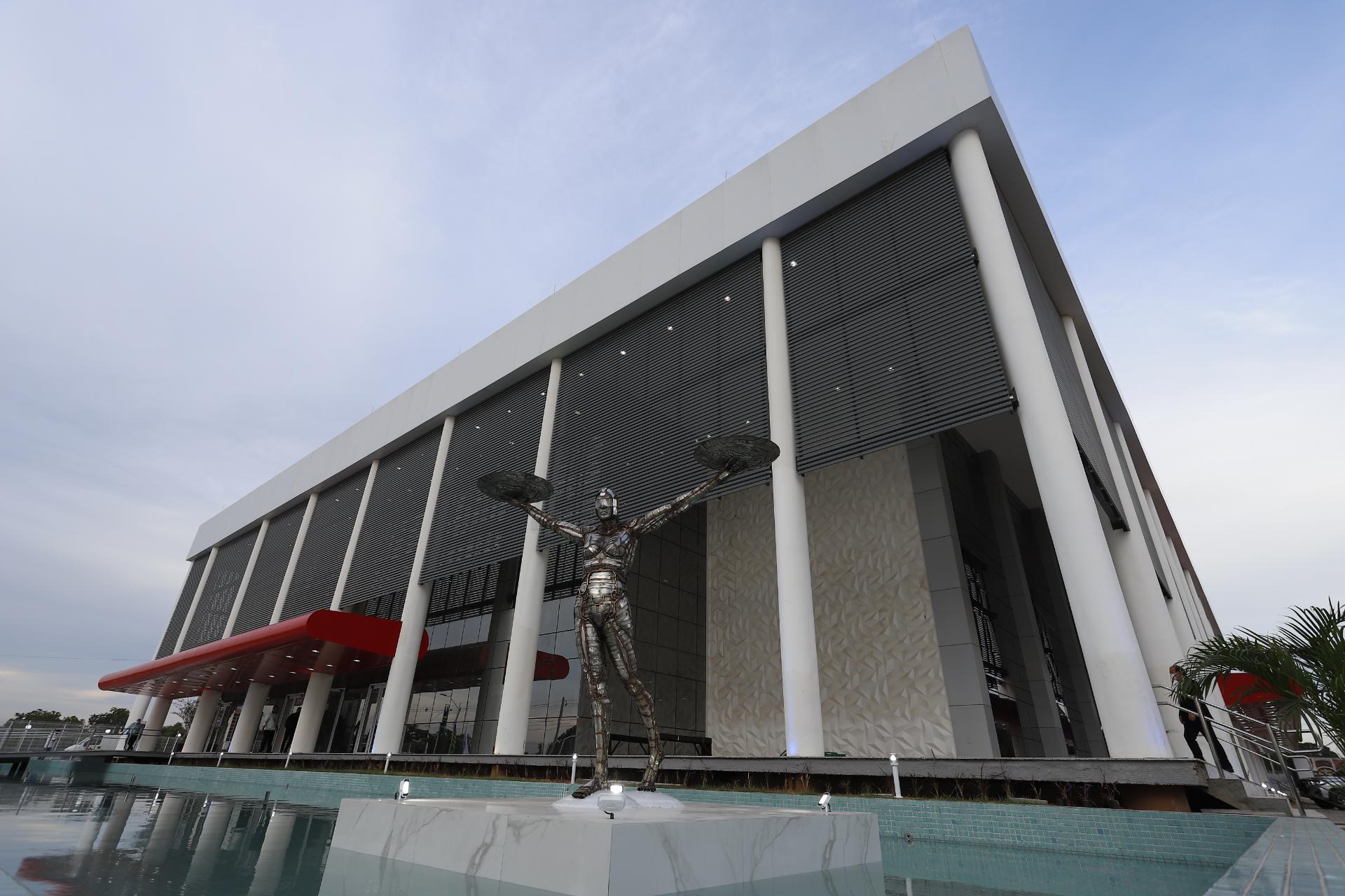 Fachada da nova sede do Tribunal de Justiça do Piauí