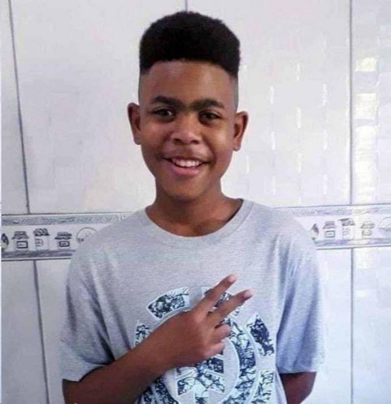 Família só localizou o corpo de João Pedro no dia seguinte à sua morte