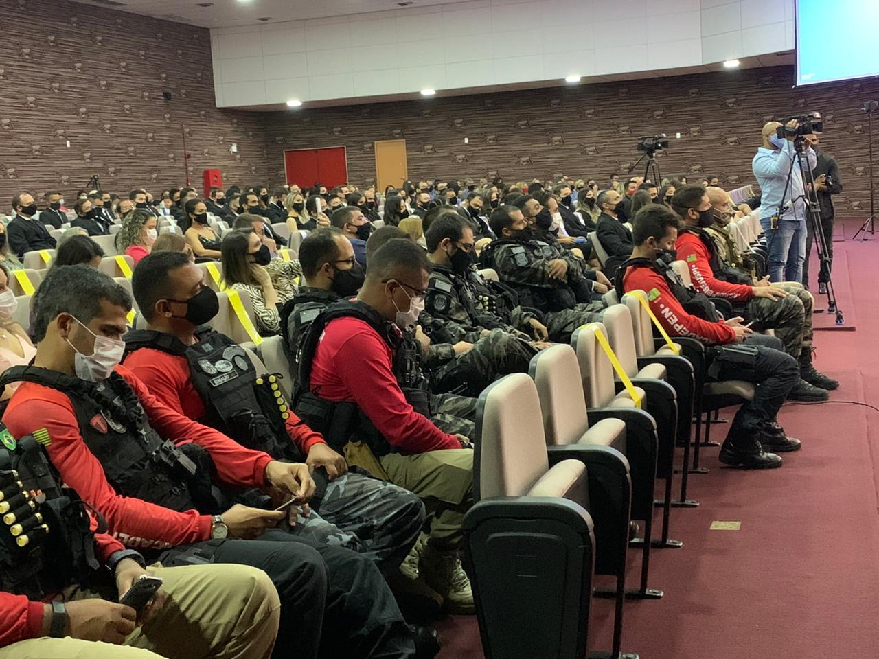 Formatura dos alunos do 1º curso de policiais penais do Piauí