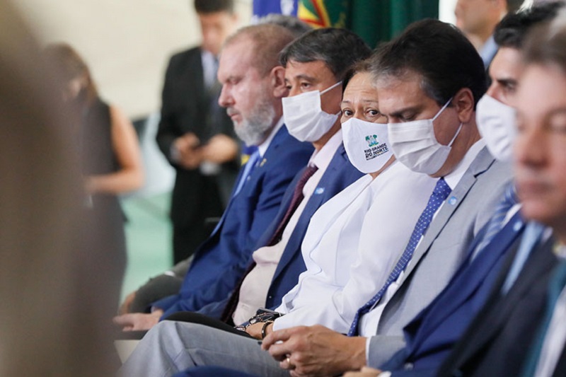 Governador do Piauí, Wellington Dias (PT),  na apresentação do plano nacional de vacinação contra a COVID-19