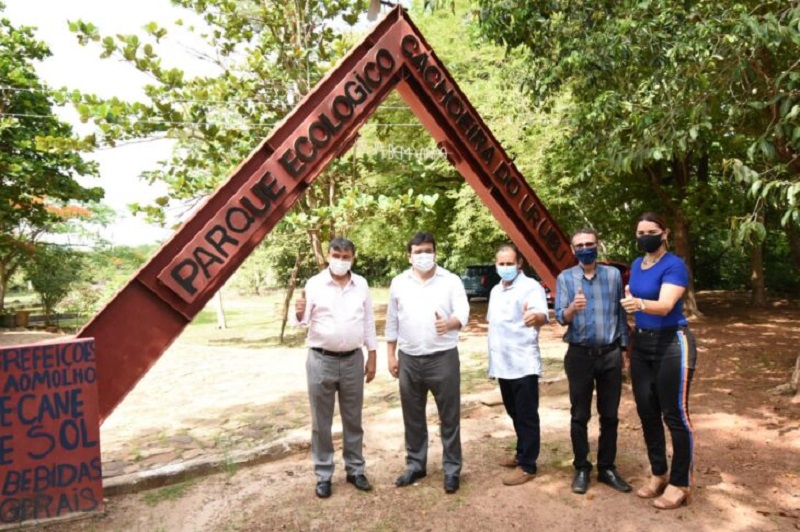 Inauguração apavimentação asfáltica que liga o município de Batalha, ao Parque Ecológico Cachoeira do Urubu