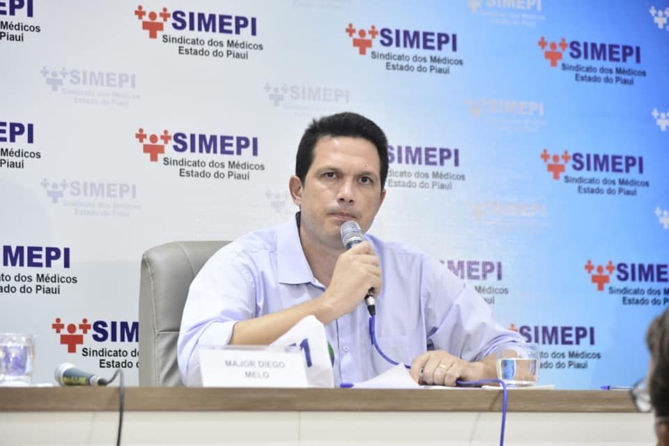 Major Diego Melo é presidente da Amepi