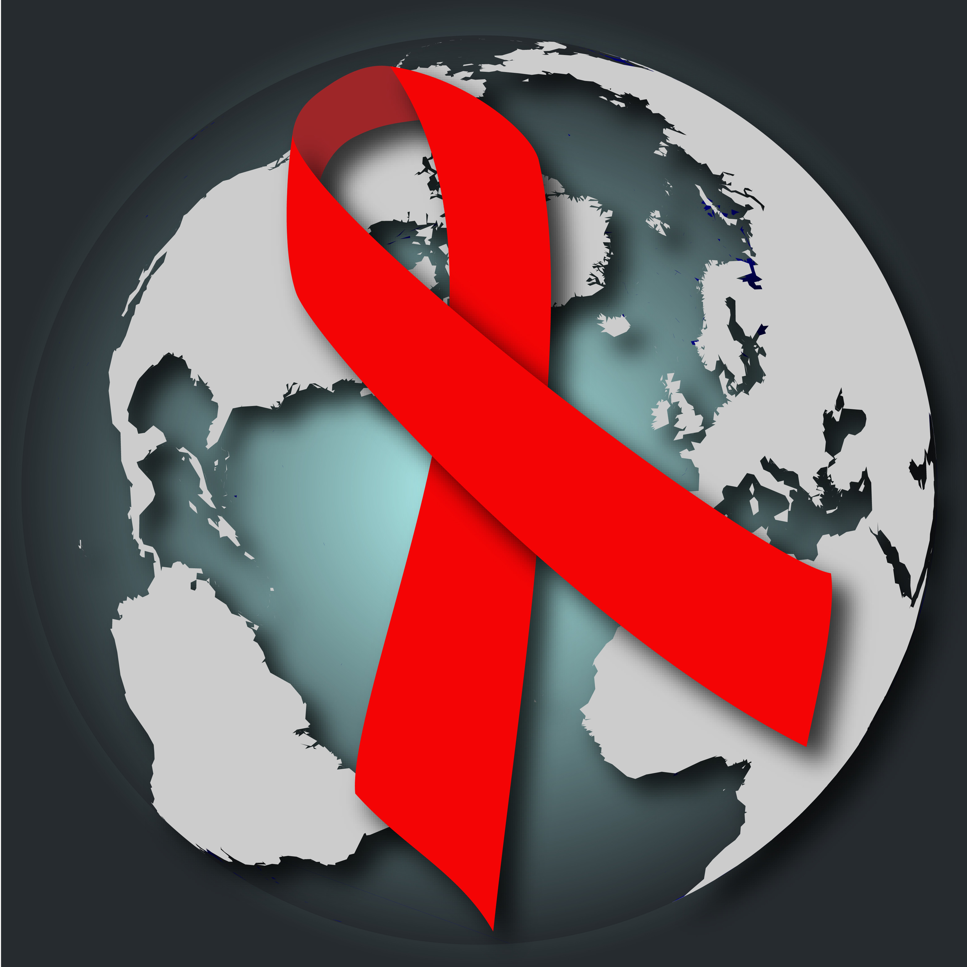 O laço vermelho se tornou símbolo da solidariedade na luta contra a Aids