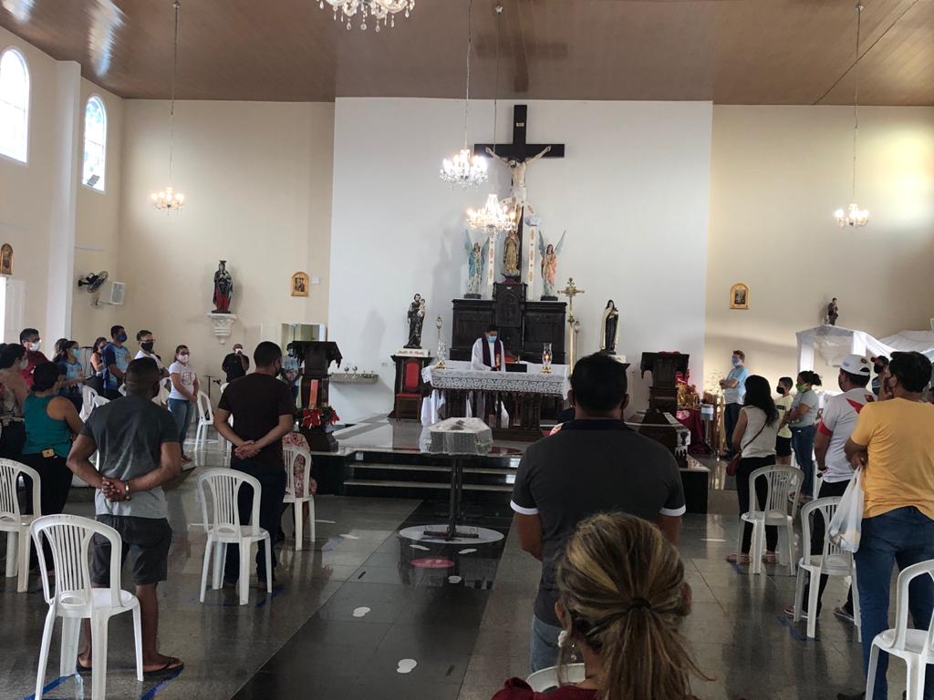 O velório aconteceu na Paróquia Nossa Senhora dos Humildes, em Paulistana (PI)