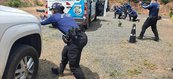 Policiais Penais em treinamento