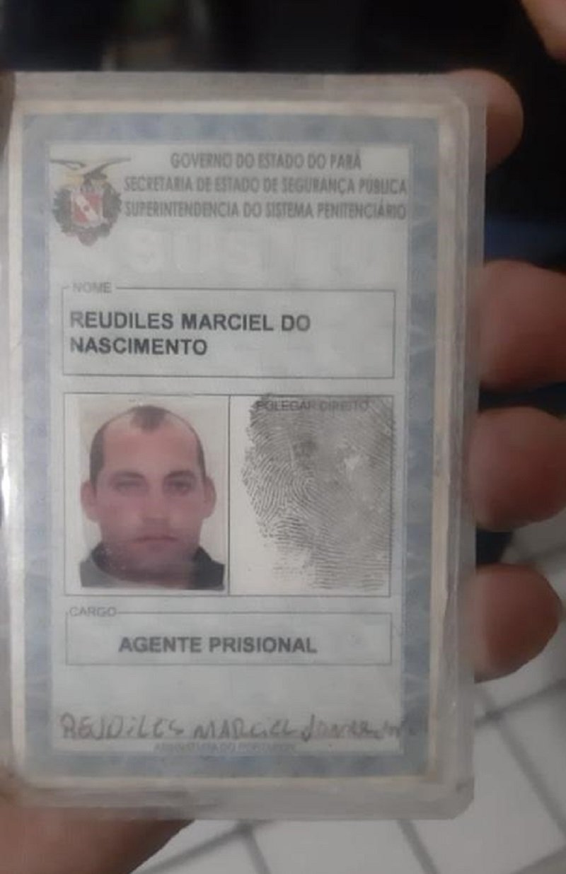 Policial Penal do Pará, Reudiles Marciel do Nascimento (Foto: Divulgação) Policial Penal do Pará, Reudiles Marciel do Nascimento (Foto: Divulgação)